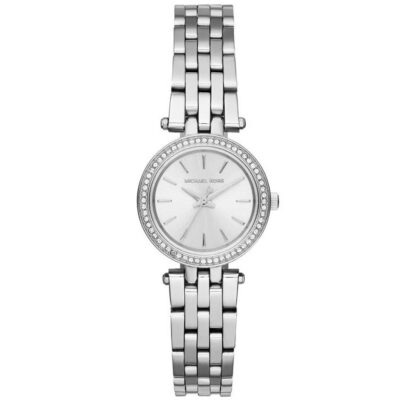 Michael Kors Ladies Darci Petite Silver Watch - MK3294